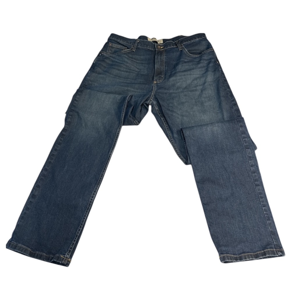 Wrangler Men's Jeans Denim Straight Leg Stretch Dark Wash 38x32